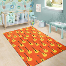 Load image into Gallery viewer, Classice Guitar Music Pattern Area Rug

