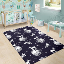 Load image into Gallery viewer, Chihuahua space helmet astronaut pattern Area Rug
