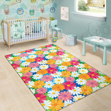 Load image into Gallery viewer, Daisy Pattern Print Design DS05 Area Rugs
