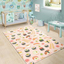 Load image into Gallery viewer, Sushi Pattern Background Area Rug
