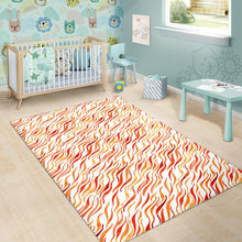 Load image into Gallery viewer, Fire flame watercolor pattern Area Rug
