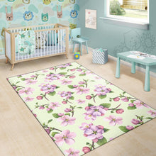 Load image into Gallery viewer, Apple Blossom Pattern Print Design AB05 Area Rugs
