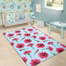 Load image into Gallery viewer, Carnations Pattern Print Design CN01 Area Rugs
