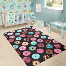 Load image into Gallery viewer, Donut Pattern Print Design DN02 Area Rugs
