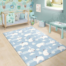 Load image into Gallery viewer, Cute polar bears Christmas decoration pattern Area Rug

