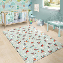 Load image into Gallery viewer, Dachshund Skating Pattern Area Rug
