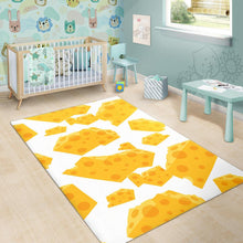 Load image into Gallery viewer, Cheese slice pattern Area Rug
