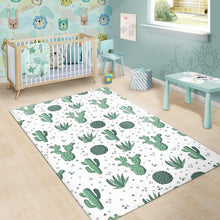 Load image into Gallery viewer, Cactus Pattern Area Rug
