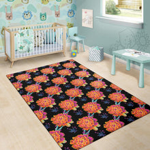 Load image into Gallery viewer, Marigold Pattern Print Design MR04 Area Rugs
