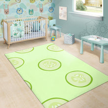 Load image into Gallery viewer, Cucumber pattern Area Rug
