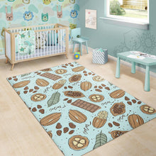 Load image into Gallery viewer, Hand Drawn Cocoa Pattern Area Rug
