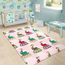 Load image into Gallery viewer, Colorful Sea Lion Pattern Area Rug
