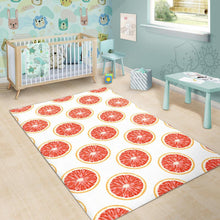 Load image into Gallery viewer, Grapefruit pattern Area Rug
