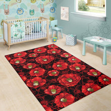 Load image into Gallery viewer, Camellia Pattern Print Design CM06 Area Rugs
