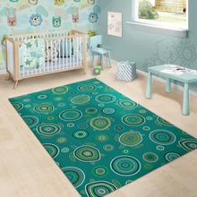 Load image into Gallery viewer, Sea Turtle Aboriginal Pattern Area Rug

