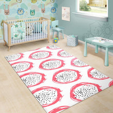 Load image into Gallery viewer, Hand drawn dragon fruit Area Rug
