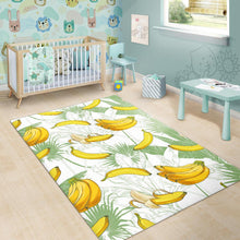 Load image into Gallery viewer, Banana Pattern Background Area Rug
