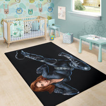 Load image into Gallery viewer, Black Widow Area Rug
