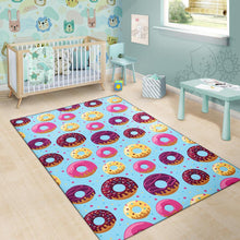 Load image into Gallery viewer, Donut Pattern Print Design DN07 Area Rugs
