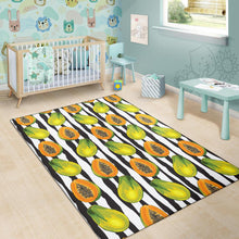 Load image into Gallery viewer, Papaya Pattern Print Design PP01 Area Rugs

