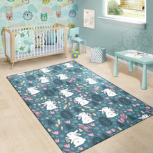 Load image into Gallery viewer, Rabbit Pattern Print Design RB013 Area Rugs
