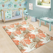 Load image into Gallery viewer, Cocoa beans Cocoa tree pattern Area Rug
