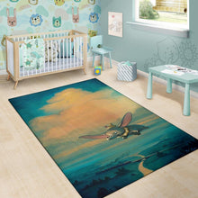 Load image into Gallery viewer, Flying Dumbo Area Rug

