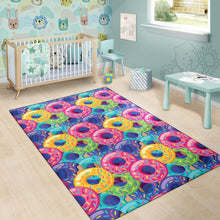Load image into Gallery viewer, Donut Pattern Print Design DN010 Area Rugs
