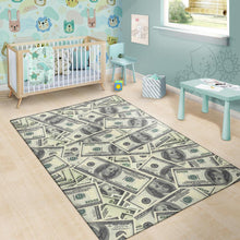 Load image into Gallery viewer, Dollar Pattern Print Design DO02 Area Rugs
