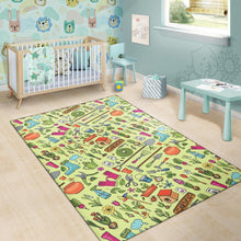 Load image into Gallery viewer, Gardening Pattern Print Design G02 Area Rugs

