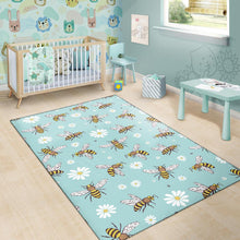 Load image into Gallery viewer, Bee Pattern Print Design BEE010 Area Rugs
