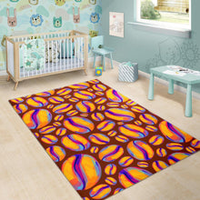 Load image into Gallery viewer, Coffee Bean Pattern Background Area Rug
