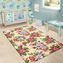 Load image into Gallery viewer, Summer Floral Pattern Print Design SF08 Area Rugs
