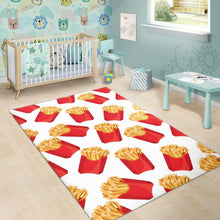 Load image into Gallery viewer, French Fries Theme Pattern Area Rug
