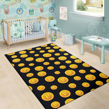 Load image into Gallery viewer, Bitcoin Pattern Print Design DO04 Area Rugs
