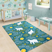 Load image into Gallery viewer, Polar Bear Pattern Area Rug
