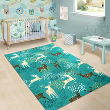 Load image into Gallery viewer, Deer Pattern Area Rug
