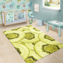 Load image into Gallery viewer, Sliced kiwi pattern Area Rug
