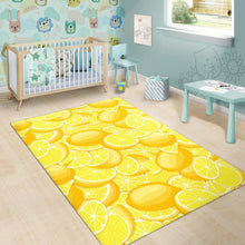 Load image into Gallery viewer, lemon pattern Area Rug

