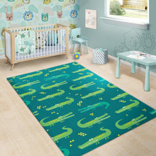Load image into Gallery viewer, Crocodile pattern Area Rug
