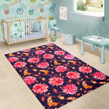 Load image into Gallery viewer, Dahlia Pattern Print Design DH03 Area Rugs
