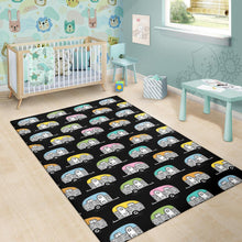 Load image into Gallery viewer, Camper Pattern Camping Themed No 2 Print Area Rugs
