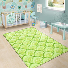 Load image into Gallery viewer, Cucumber Pattern Print Design CC04 Area Rugs
