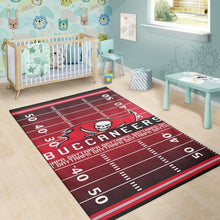 Load image into Gallery viewer, Buccaneers Football Field Area Rug
