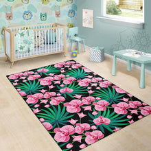 Load image into Gallery viewer, Orchid Pink Pattern Print Design OR06 Area Rugs
