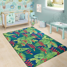 Load image into Gallery viewer, Heliconia Pattern Print Design HL08 Area Rugs
