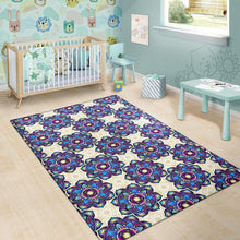 Load image into Gallery viewer, Lotus Boho Pattern Print Design LO08 Area Rugs
