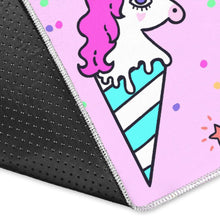 Load image into Gallery viewer, Cute ice cream cone animal pattern Area Rug
