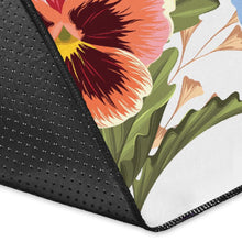 Load image into Gallery viewer, Pansy Pattern Print Design PS06 Area Rugs
