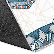 Load image into Gallery viewer, Raccoon Head Pattern Area Rug

